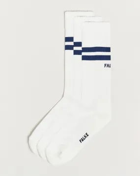 3-pack Dynamic Tennis Socks White/Blue