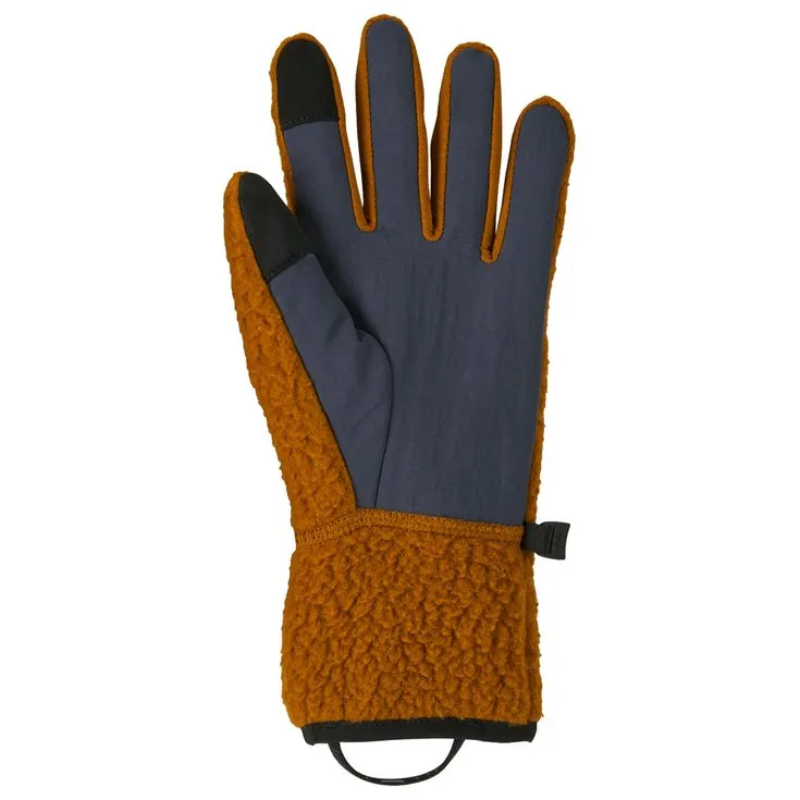 Handschuhe Patagonia ---Retro Pile Gloves Shelter Brown