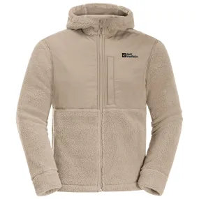 Jack Wolfskin FELSLICHT HOODED JKT M Fleecejacke Herren anis im Online Shop von kaufen