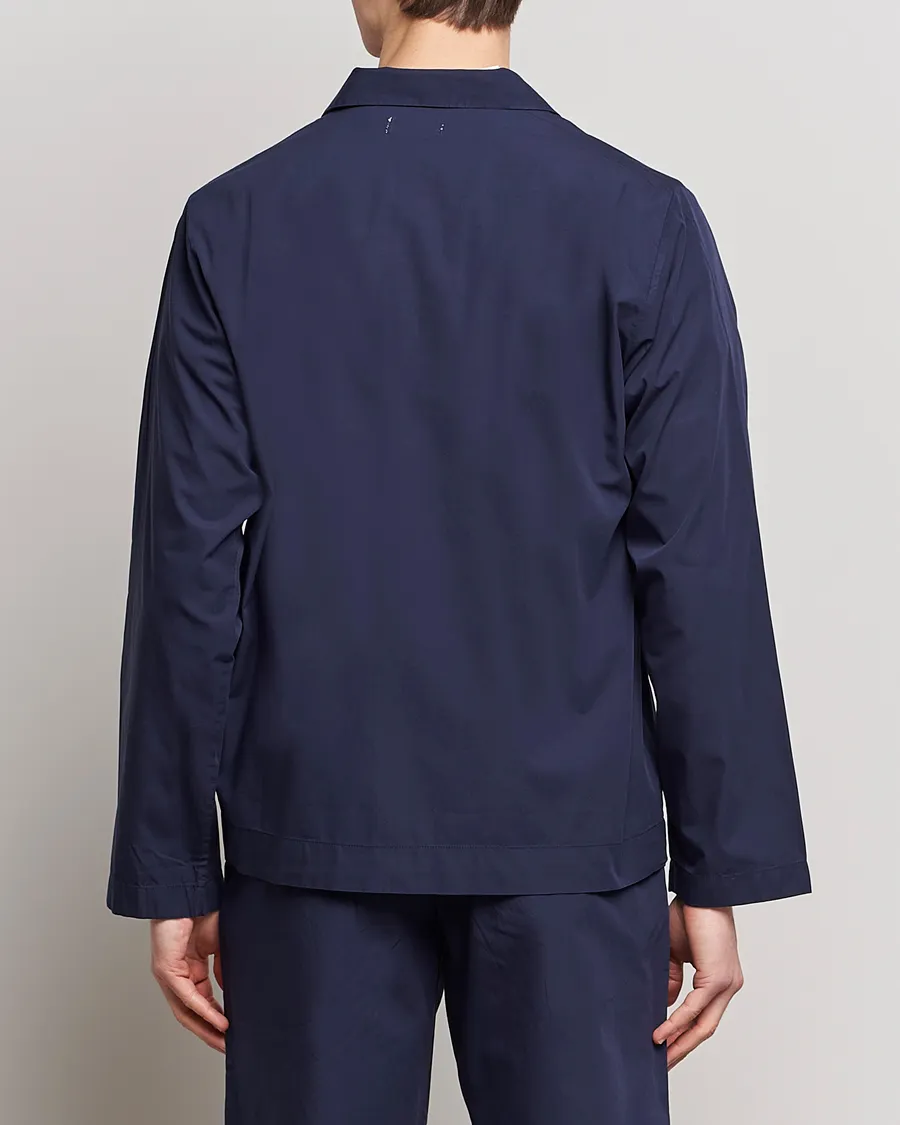 Poplin Pyjama Shirt True Navy