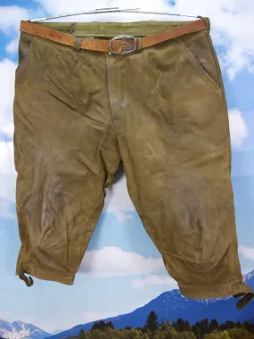 Super für Wald und Flur Glattleder antik speckig Trachten Lederhose Gr.56