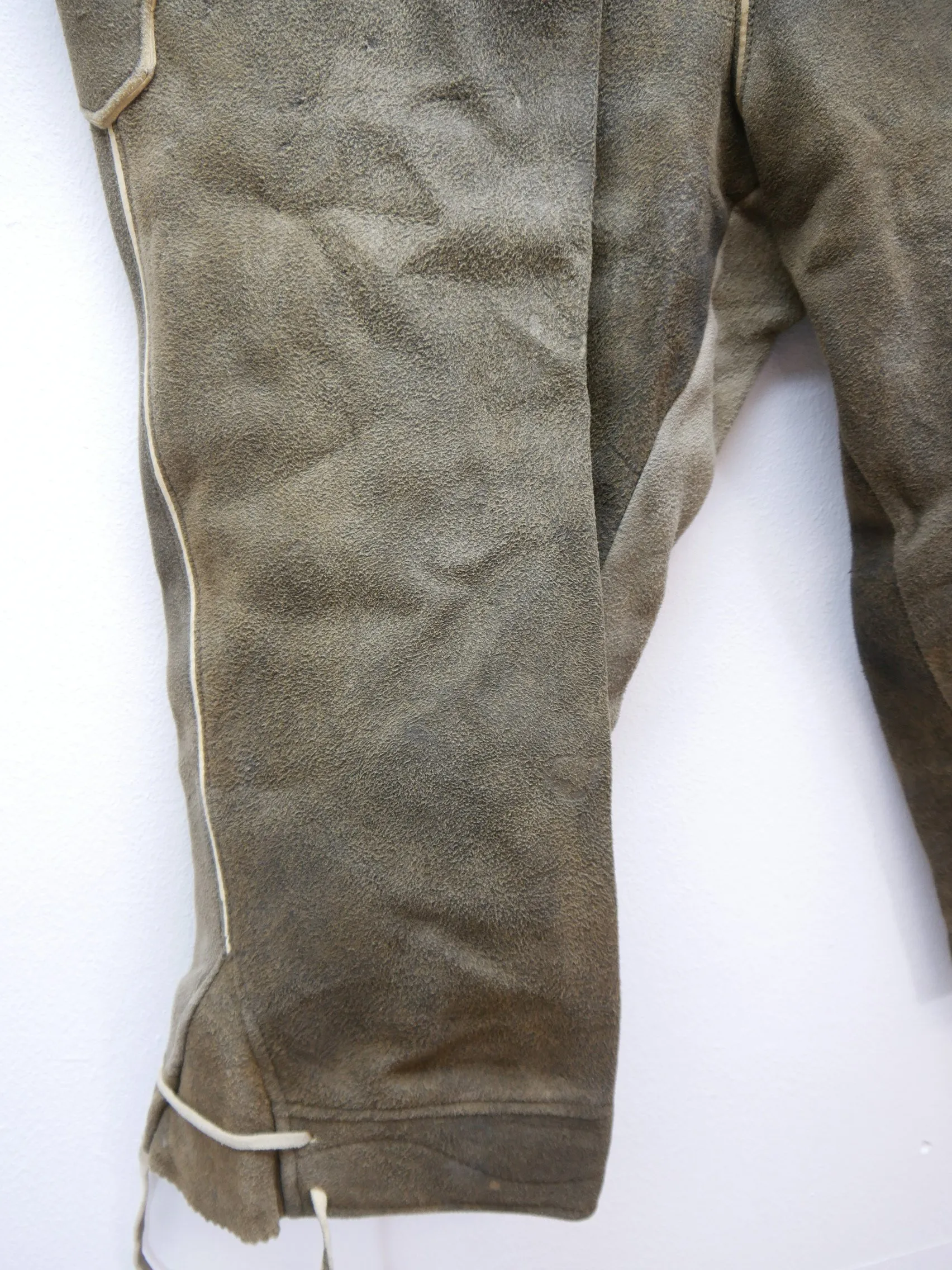 Säckler Lederhose butterweiches Hirschleder Krachlederne Kniebund Gr.54